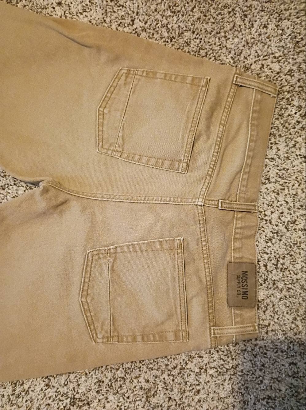 Mossimo Supply Co. Men's Tan Slim Straight Pant